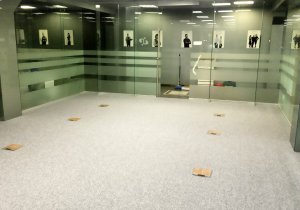 Монтаж ковровой плитки д. Радумля
